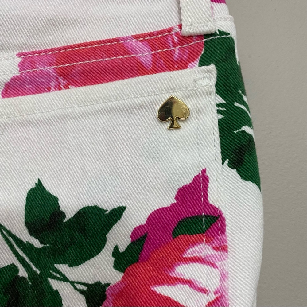 Kate Spade Broome Street Floral Jeans - Picture 14 of 16